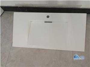 Modern Durable Solid Surface Bathroom Sinks