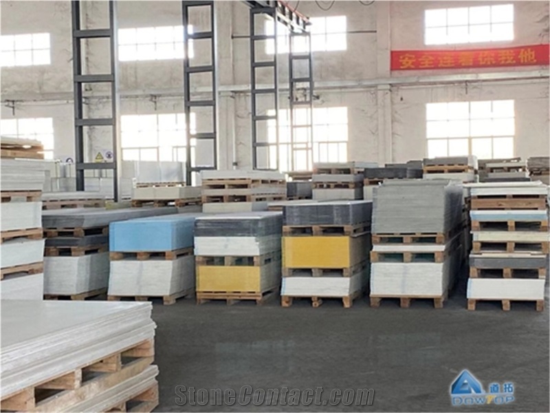 Modified Acrylic Solid Surface Slabs