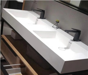 Pure White Corian Hotel Double Sink Vanity Tops Pure White Corian Hotel Double Sink Vanity Tops
