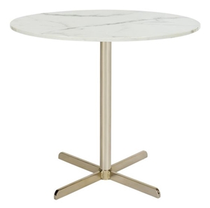 Quartz Top Black Round Dining Table Designs