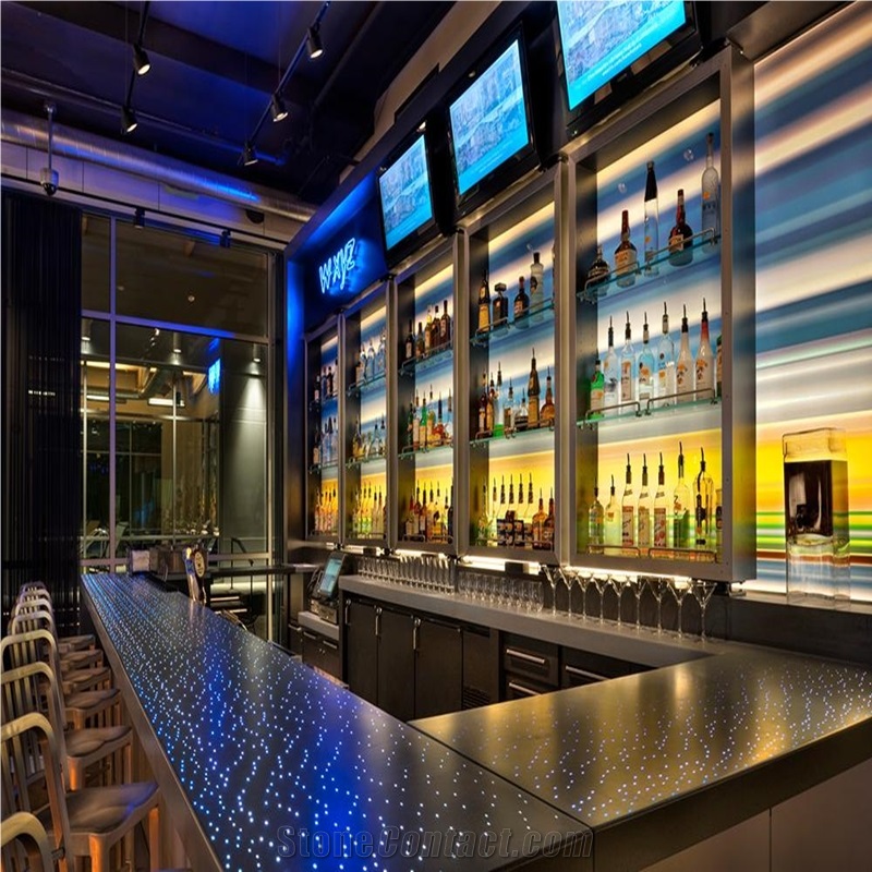 Solid Surface Artificial Marble Bar Counter Price