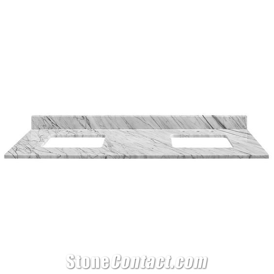 Solid Surface Bathroom Vanity Tops Red