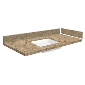 Solid Surface Bathroom Vanity Tops Red