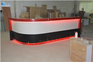 Solid Surface Cafe Restaurant Bar Counter