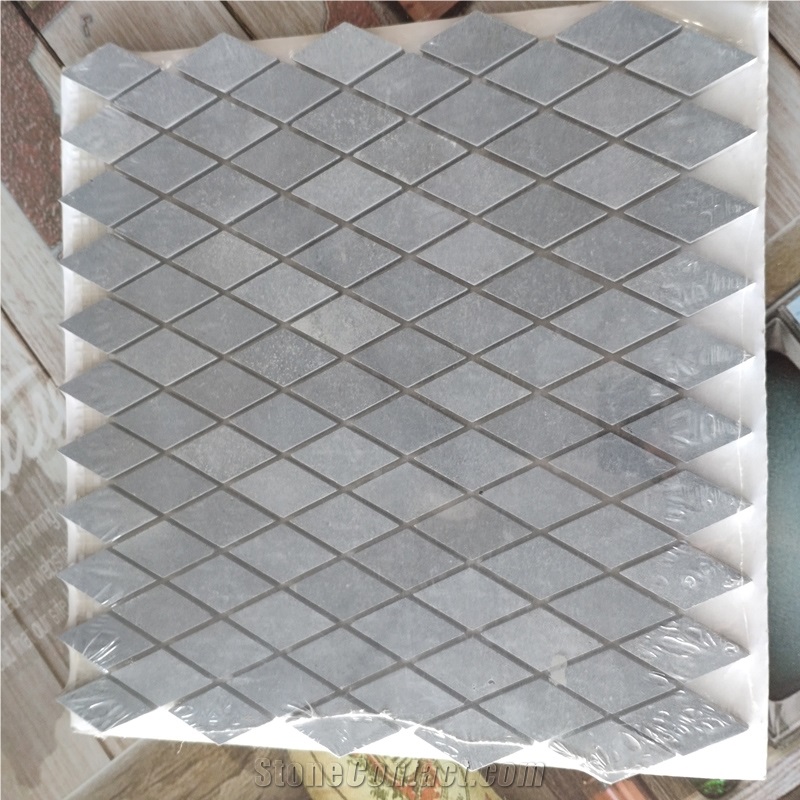 Black Mixed White Marble Waterjet and 3d Mosaic