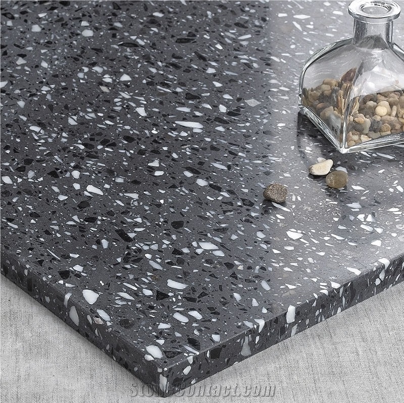 Black Terrazzo,Flooring Tiles