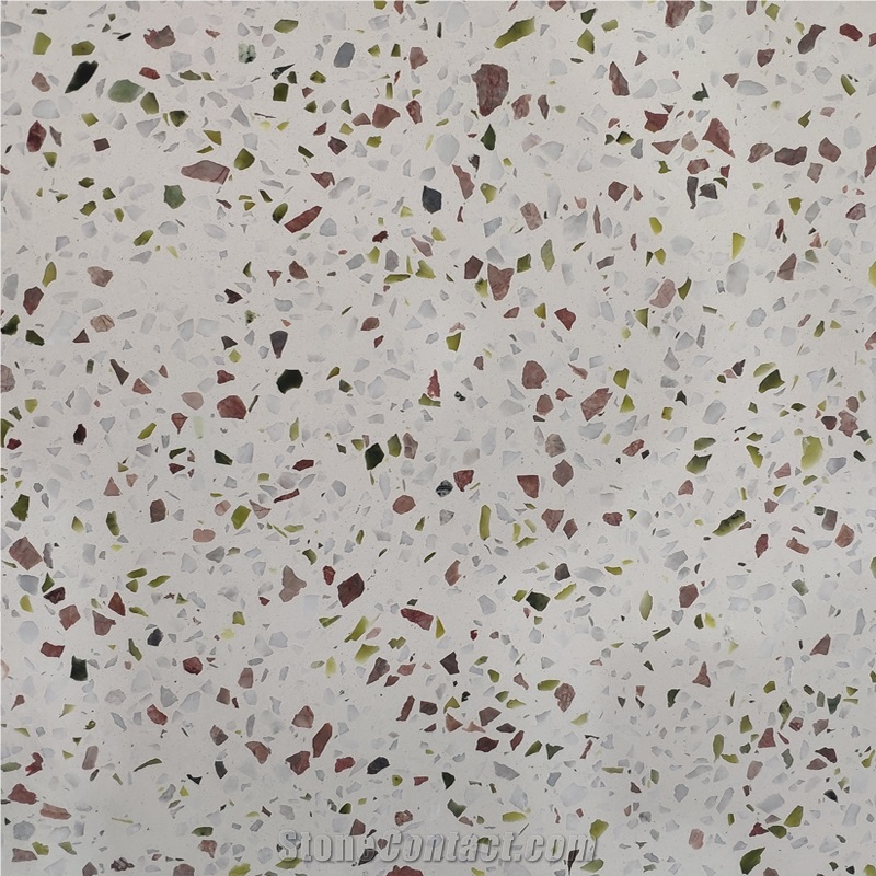 Good Quality Slip Resistance Terrazzo Cement Tiles