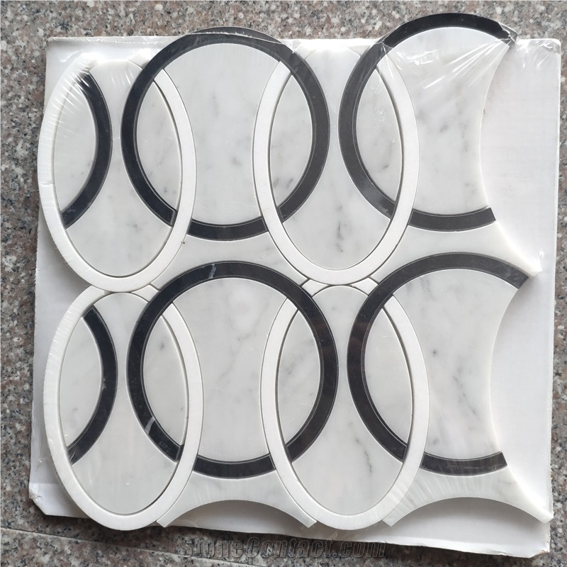 High Quality Multicolor Stone Mix Metal Mosaic