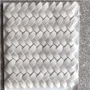 Modern Stone Wall Floor Hexagon Marble Mosaic