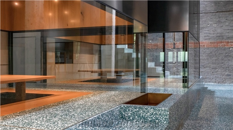 New Colorful Terrazzo Thin Slabs for Countertop