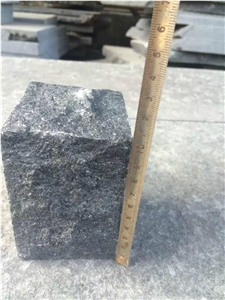 Absolue Black Basalt G684 10x10x10cm Split Cubes