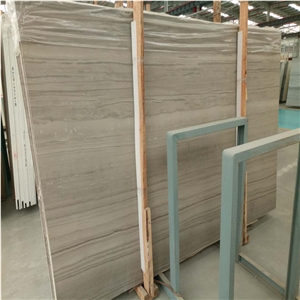 Athens Wood Grain Grey Marble Big Slabs Tiles