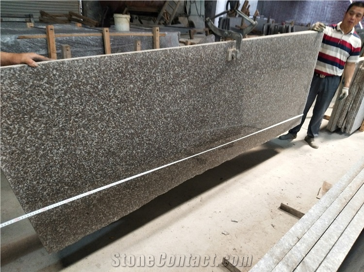 Bainbrook Brown Granite G664 Flamed Slabs Tiles