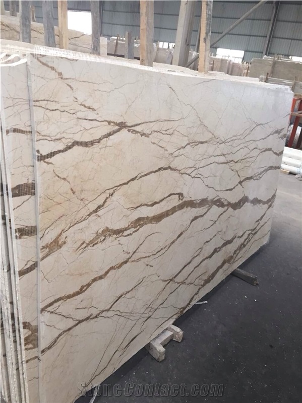Bilecik Novita Jin Sofita Gold Marble Slabs Tiles