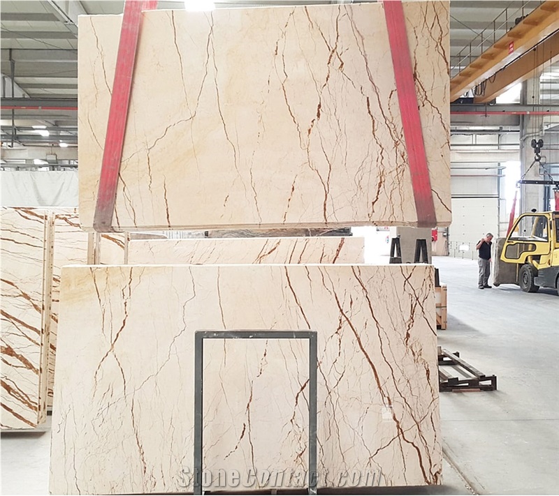 Bilecik Novita Jin Sofita Gold Marble Slabs Tiles