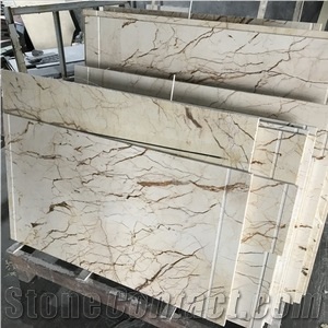 Bilecik Sofita Jin Sofitel Gold Marble Tiles Slabs