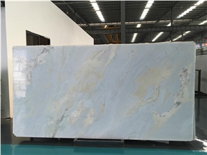 Brazil Crystal Blue Onyx Slabs Tiles