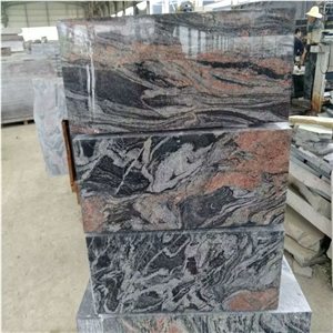 Cheap India Multicolor Red Granite Tiles