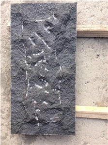 China Absolute Black Basalt G684 Mushroom Stones
