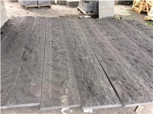 China Absolute Black Basalt G684 Mushroom Stones