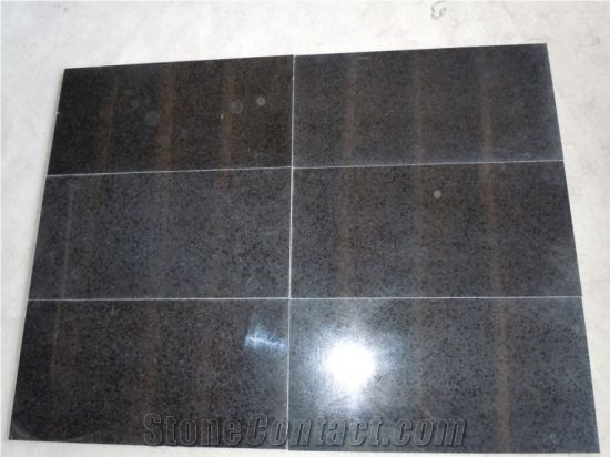 China Absolute Blacke New G684 Polished Tiles