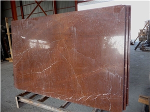 China Alicante Rojo Marmol Red Marble Big Slabs