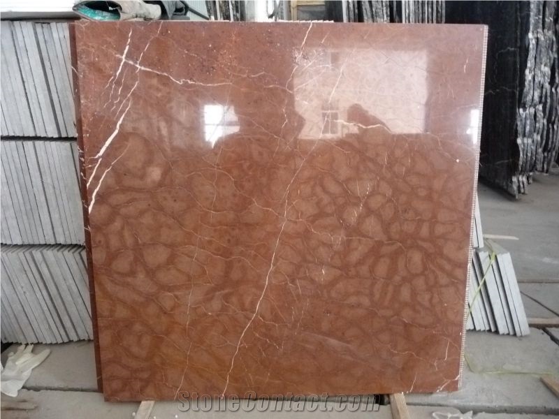 China Alicante Rojo Marmol Red Marble Big Slabs