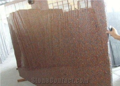 China Charme Marple Red G562 Granite Slabs Tiles