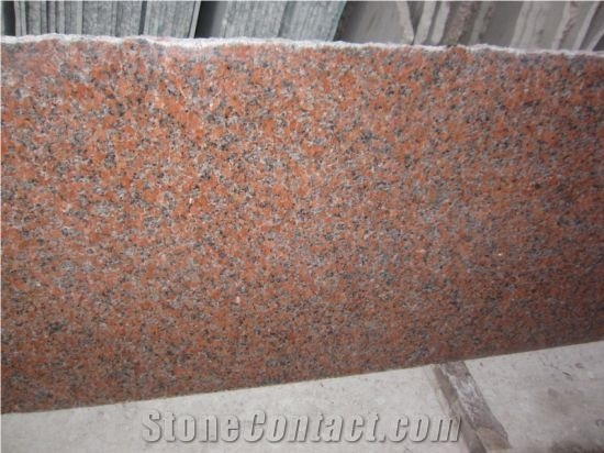 China Charme Marple Red G562 Granite Slabs Tiles