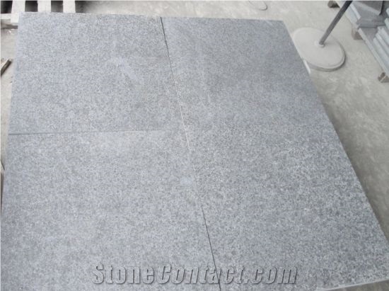 China Diamond Black Basalt New G684 Flamed Tiles
