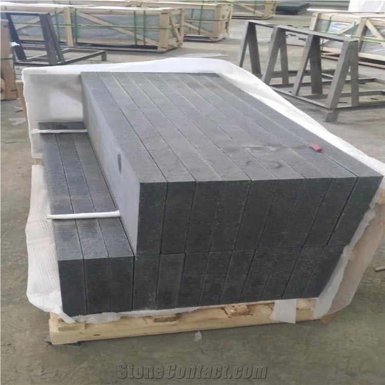 China Diamond Black Basalt New G684 Flamed Tiles
