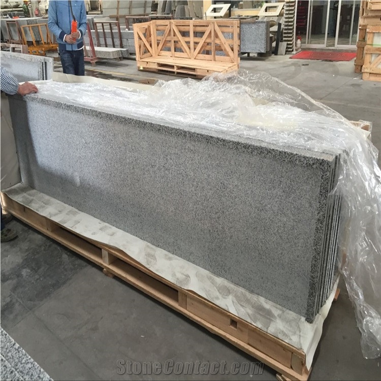 China Luna Pearl White Leopard Granite G640 Slabs