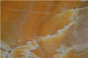 China Luxury Transparent Orange Onyx Slabs Tiles