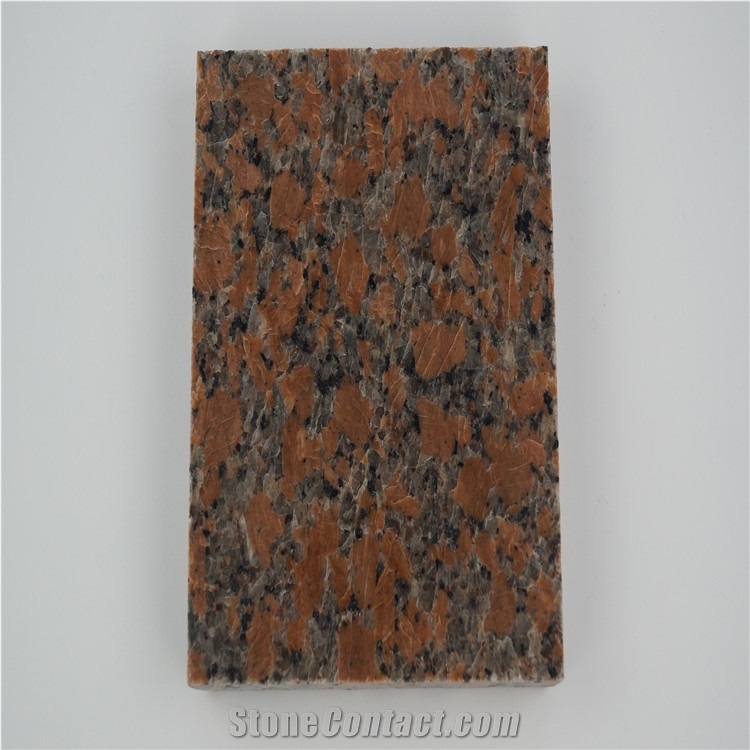 China Marple Red Granite G562 Polished Tiles
