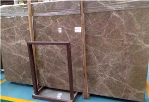 China Mersin Light Emperador Marble Big Slabs