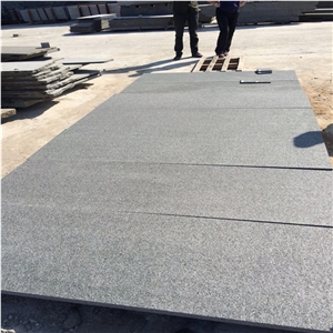 China Nero Impala Granite 2cm 3cm Flamed Tiles