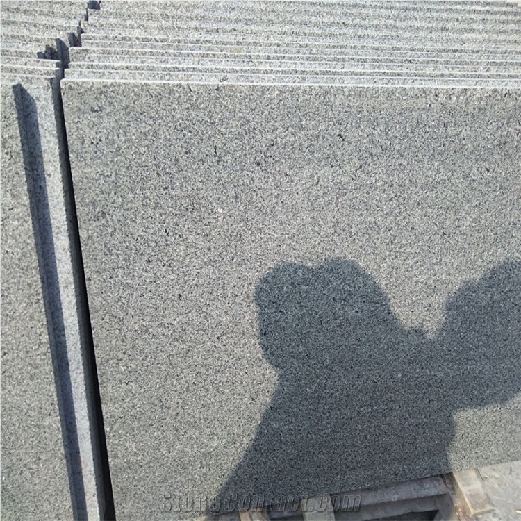 China Nero Impala Granite 2cm 3cm Flamed Tiles