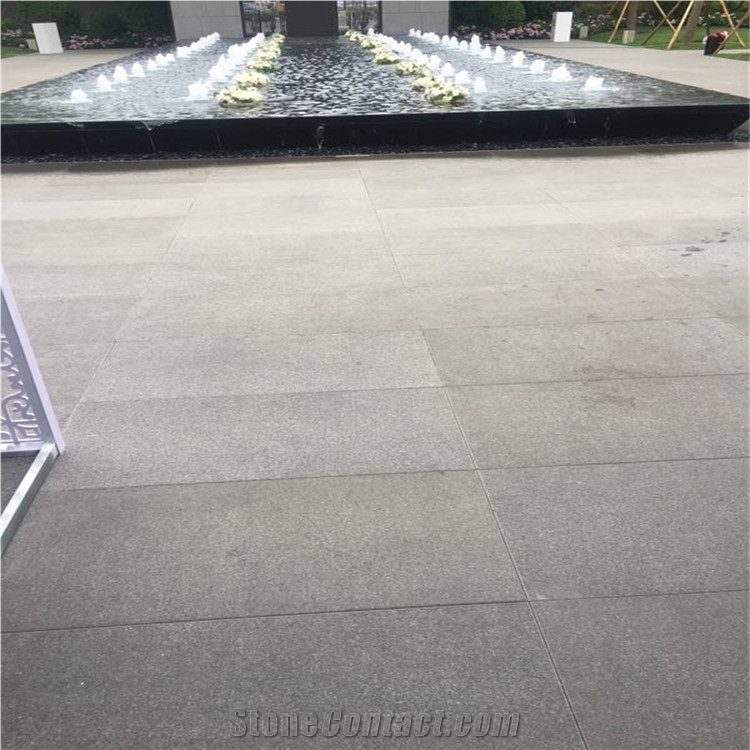 China New Impala Black Flamed 2cm 3cm Tiles