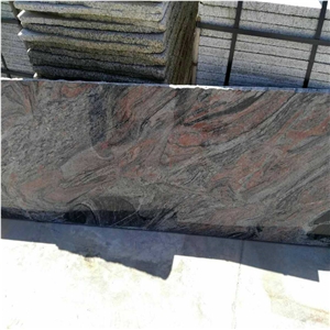 China Rosso Multicolor Red Granite Hubei Slabs