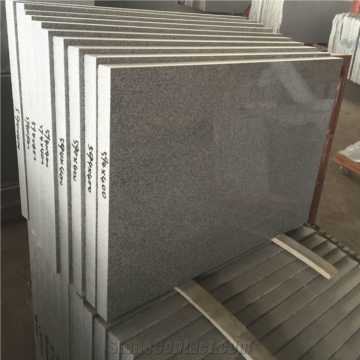 China Sesame White G633 Granite Flooring Tiles