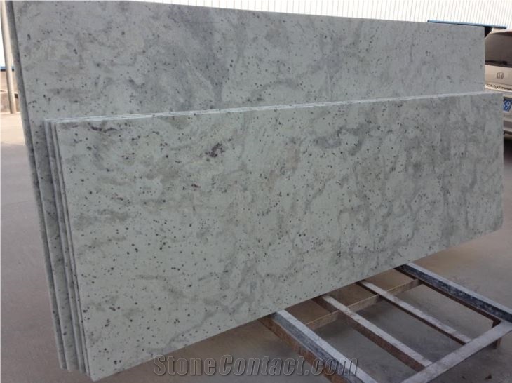 Crystal Lanka Bianco Andromeda Granite Slabs Tiels