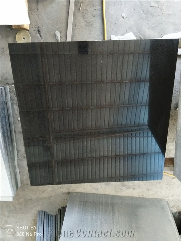 Fuding Black G684 Granite Polished Tiles