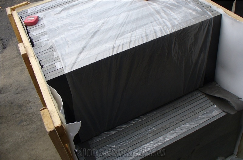 Fuding Black G684 Granite Polished Tiles