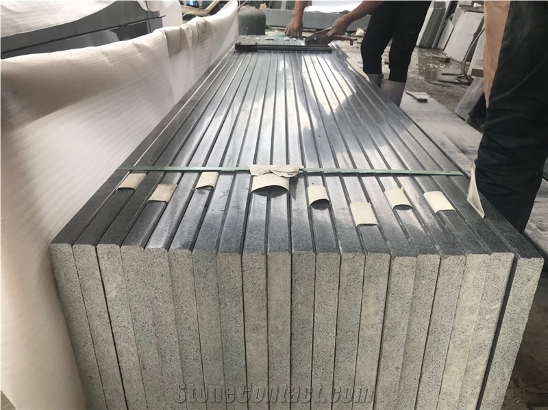 G654 Granite Polished Stairs