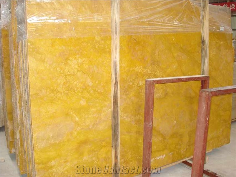 Golden Imperial Marble 2cm 3cm Floor Tiles Slabs