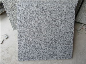 Hazel White Granite G655 Flamed Flooring Tiles