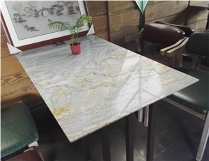 India Amber Kashmir Granite Tiles Big Slabs