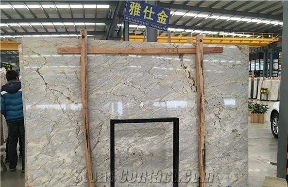 India Amber Kashmir Granite Tiles Big Slabs