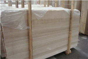Italy Filetto Rosso Classico Wooden Marble Slabs