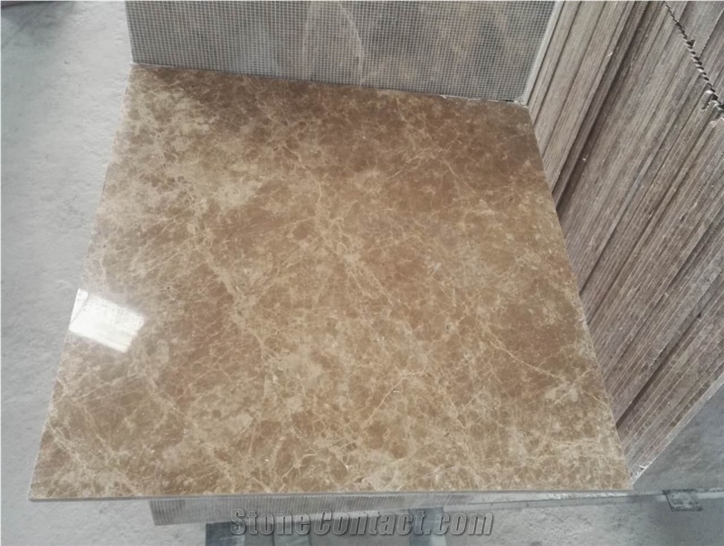 Light Brown Emperador Marble Paving Tiles